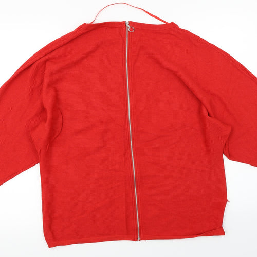 Primark  Womens Red   Pullover Jumper Size L