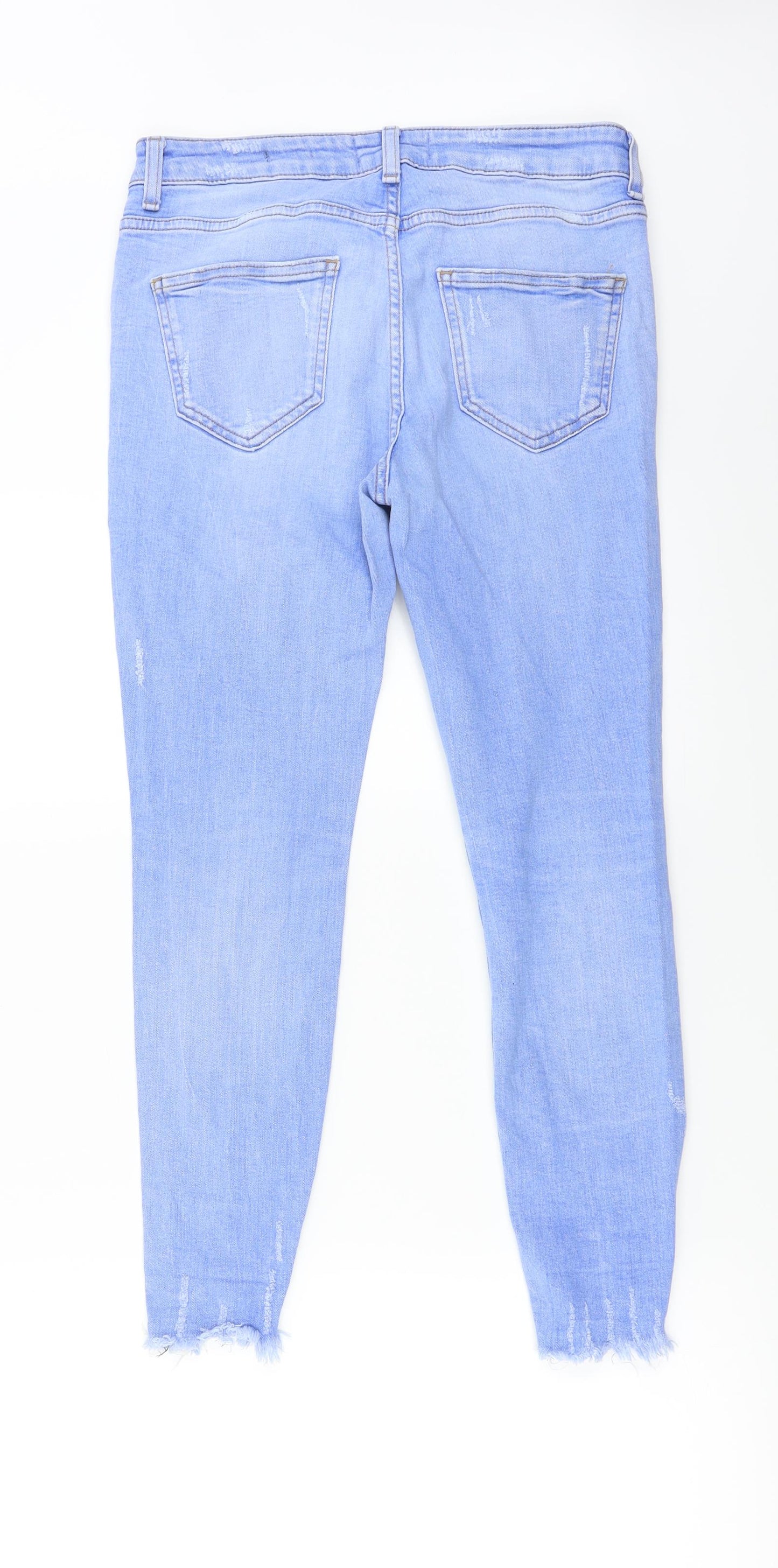 New Look  Womens Blue   Skinny Jeans Size 12 L24 in