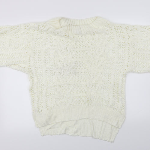 Preworn  Womens Ivory   Pullover Jumper Size XL