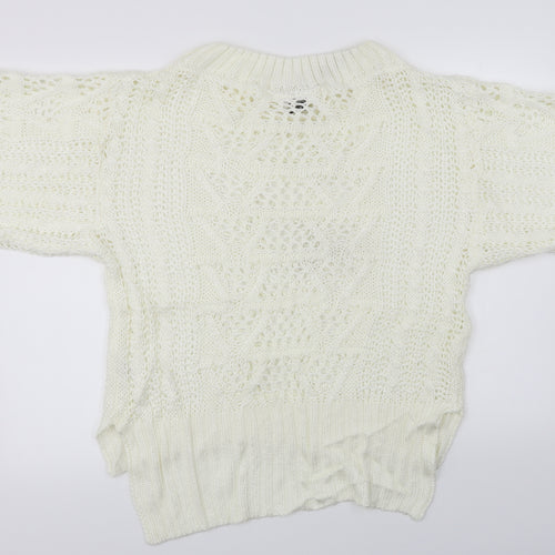 Preworn  Womens Ivory   Pullover Jumper Size XL