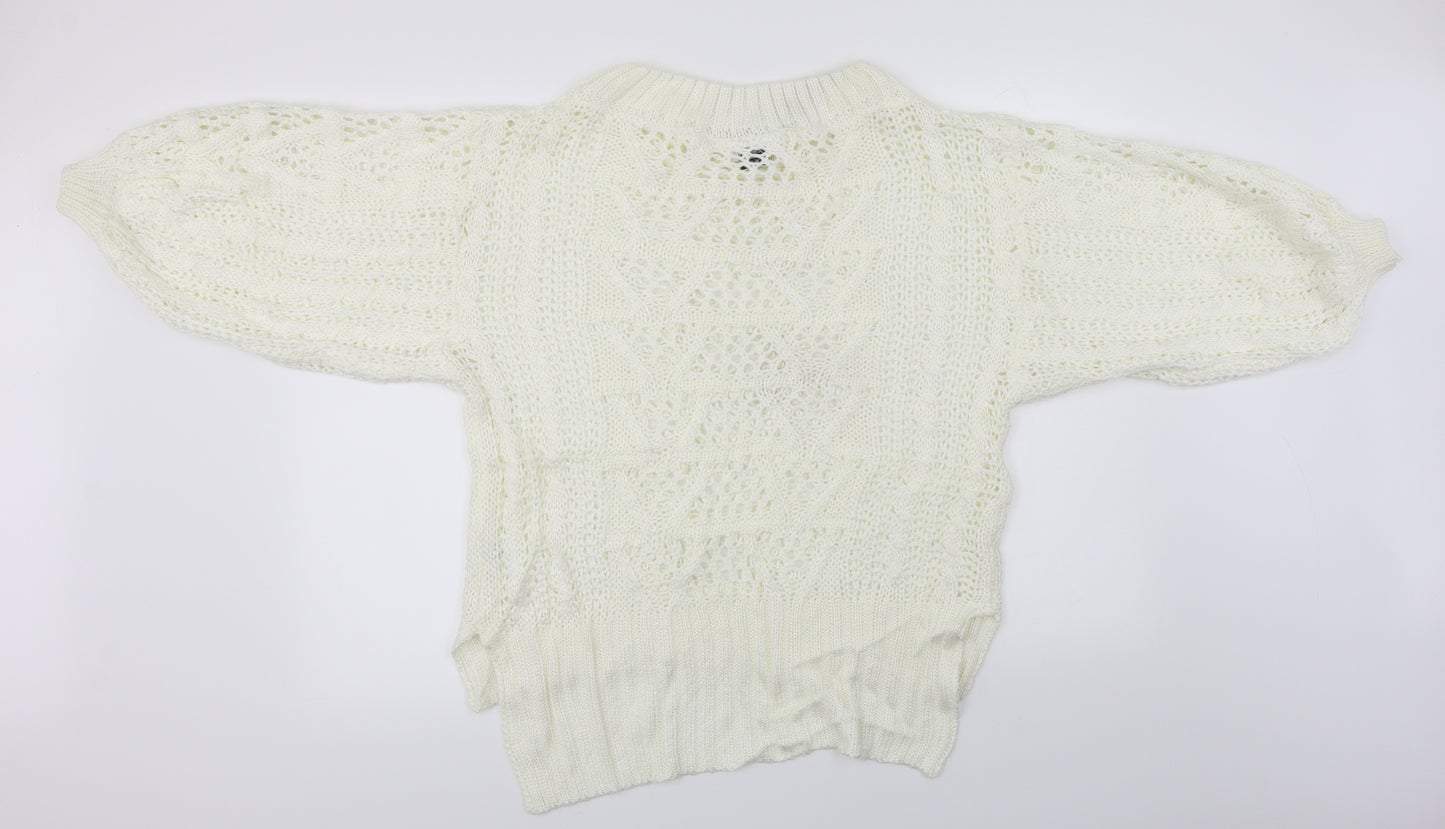Preworn  Womens Ivory   Pullover Jumper Size XL
