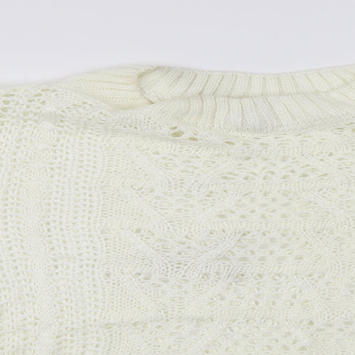Preworn  Womens Ivory   Pullover Jumper Size XL