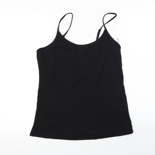 Papaya  Womens Black   Basic T-Shirt Size 16