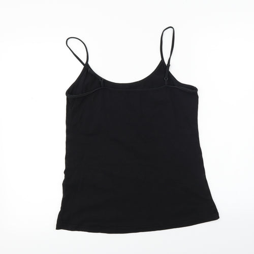 Papaya  Womens Black   Basic T-Shirt Size 16