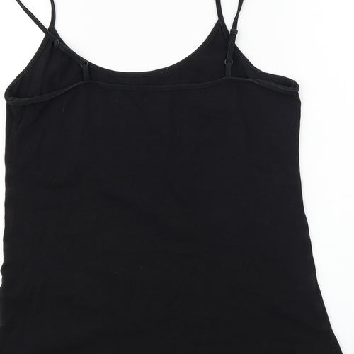 Papaya  Womens Black   Basic T-Shirt Size 16