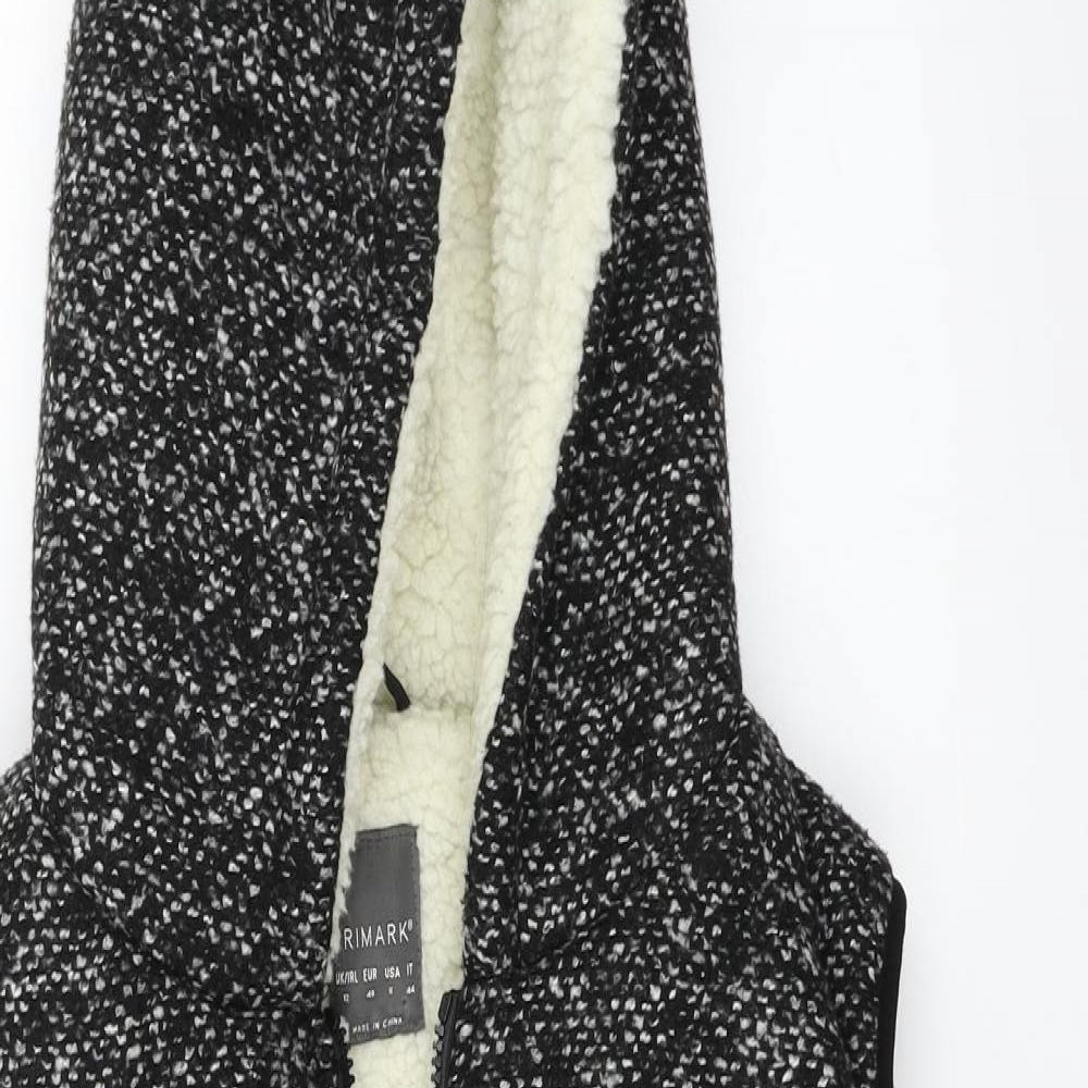 Primark  Womens Grey   Gilet Coat Size 12