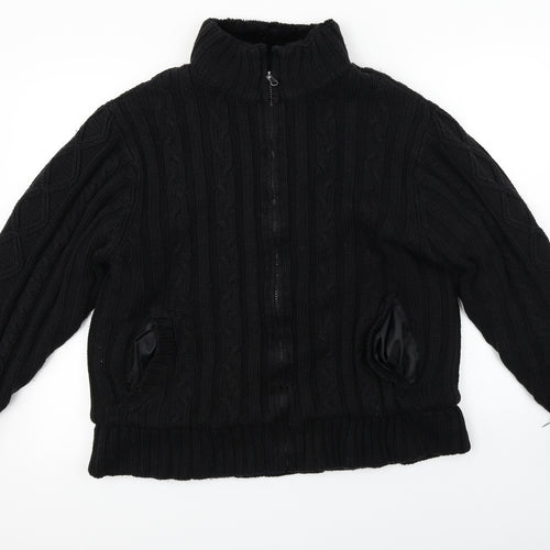 Urban Minds  Mens Black   Jacket  Size L