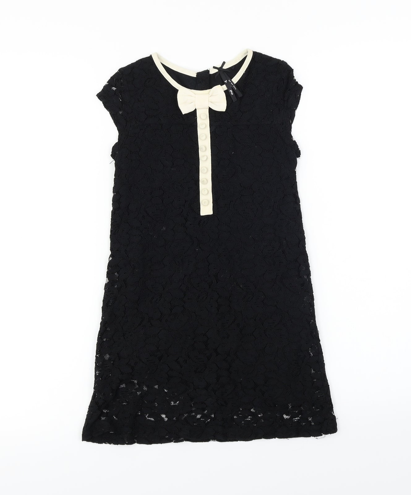 NEXT  Girls Black   Basic T-Shirt Size 6 Years