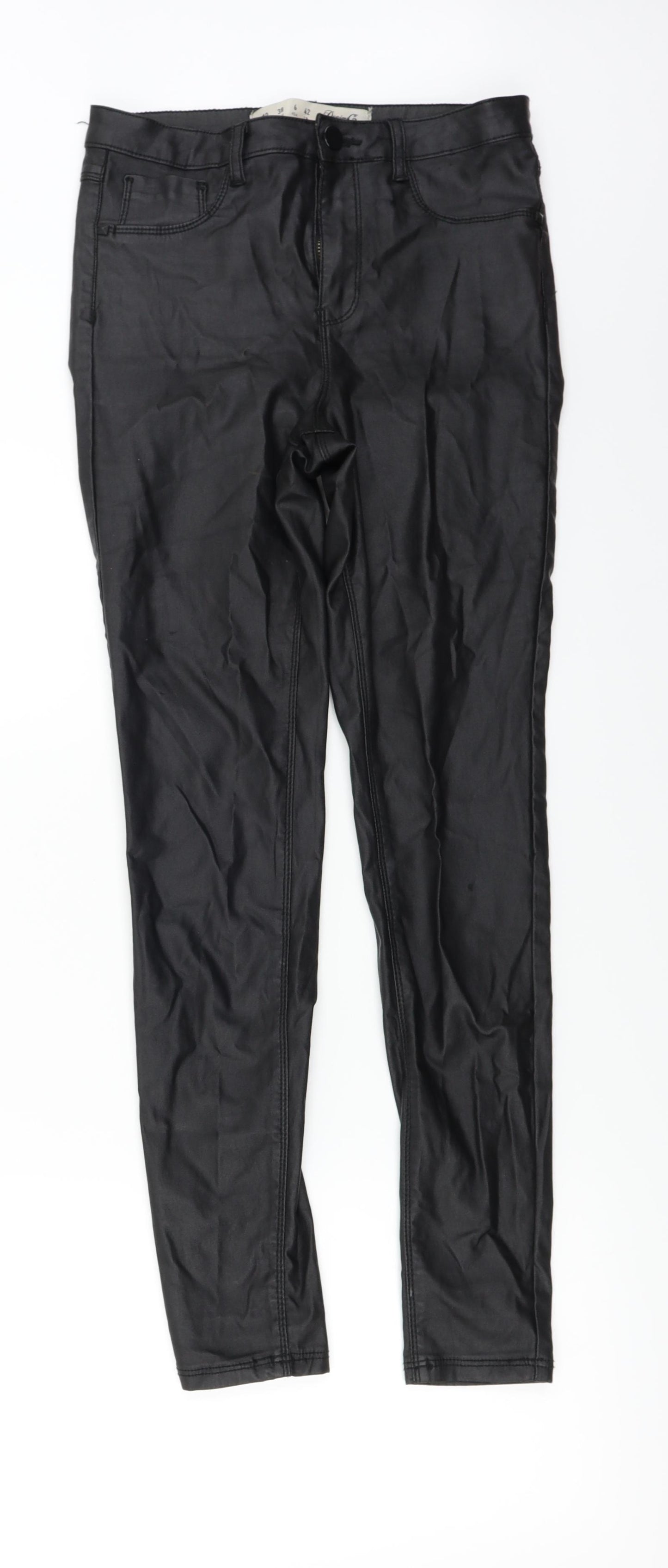 denim co Womens Black   Trousers  Size 10 L25 in