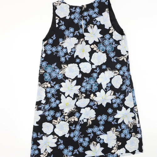 Atmosphere  Womens Black Floral  A-Line  Size 12