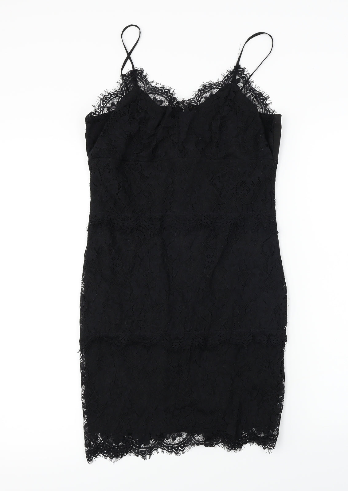 Topshop  Womens Black   A-Line  Size 14