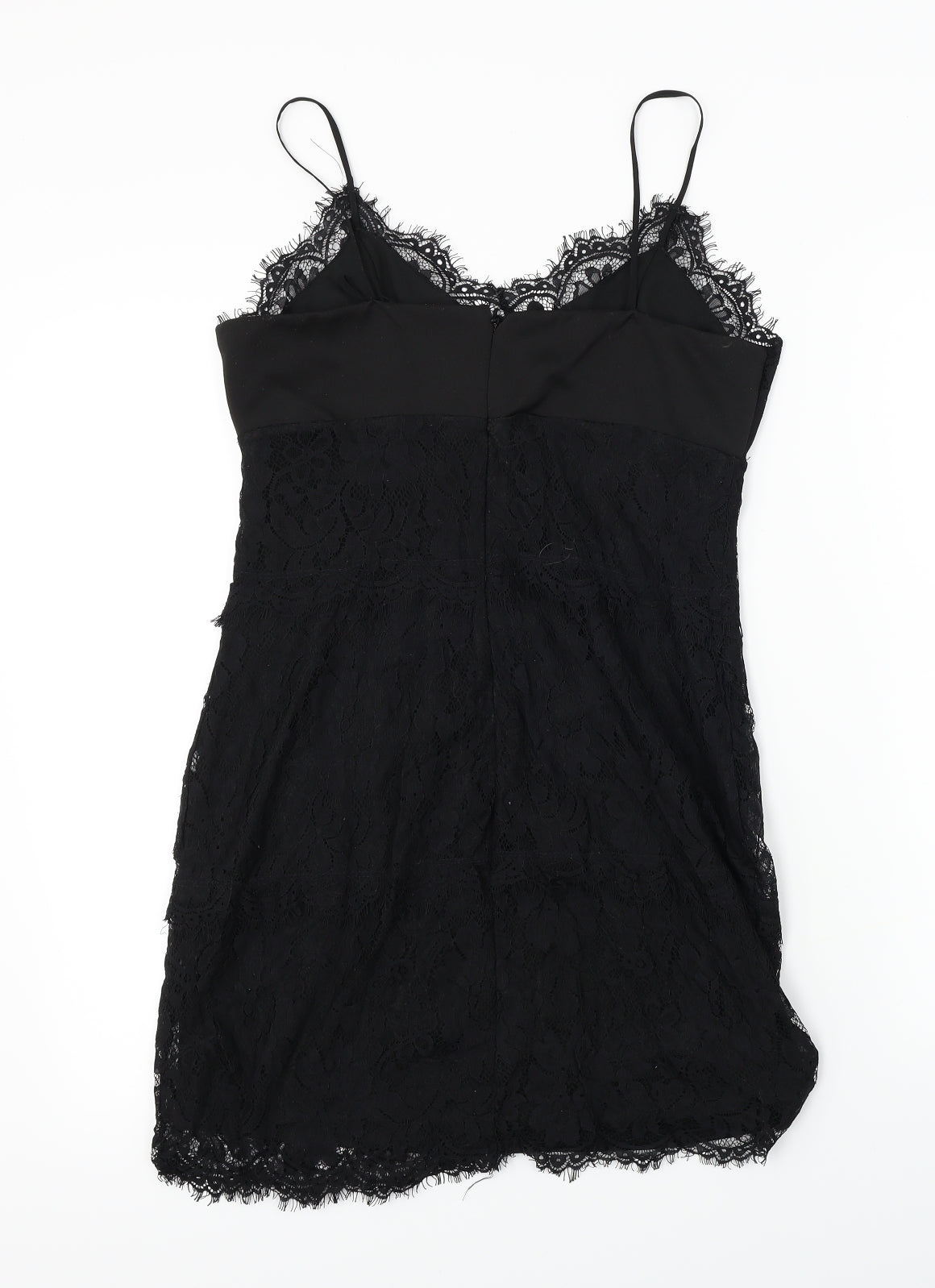 Topshop  Womens Black   A-Line  Size 14
