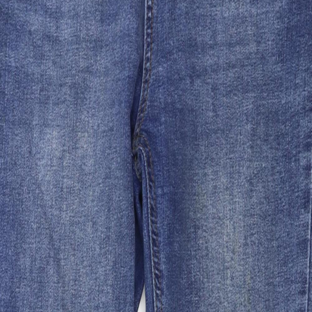 New Look  Womens Blue   Straight Jeans Size 12 L24 in