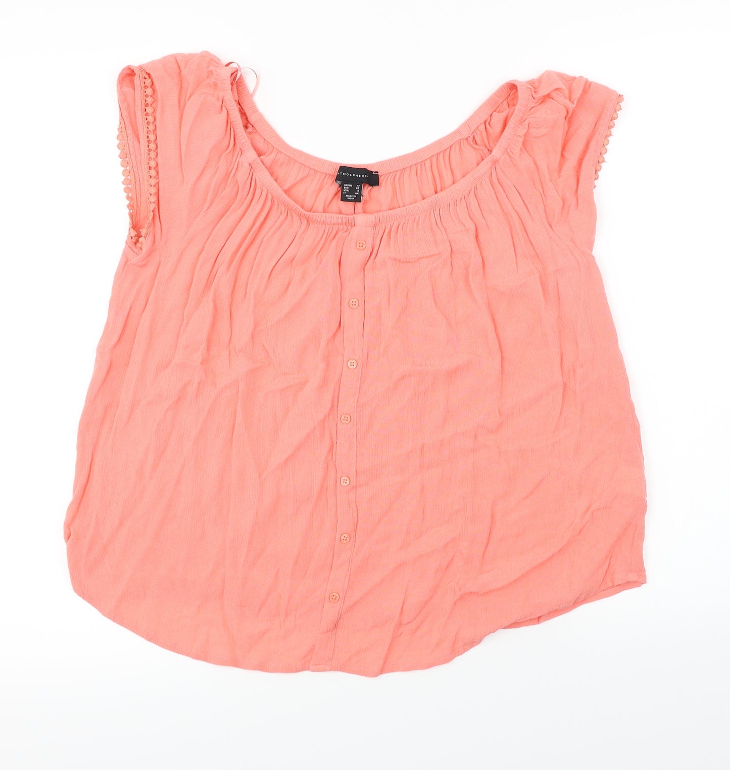 Atmosphere  Womens Pink   Basic Blouse Size 12