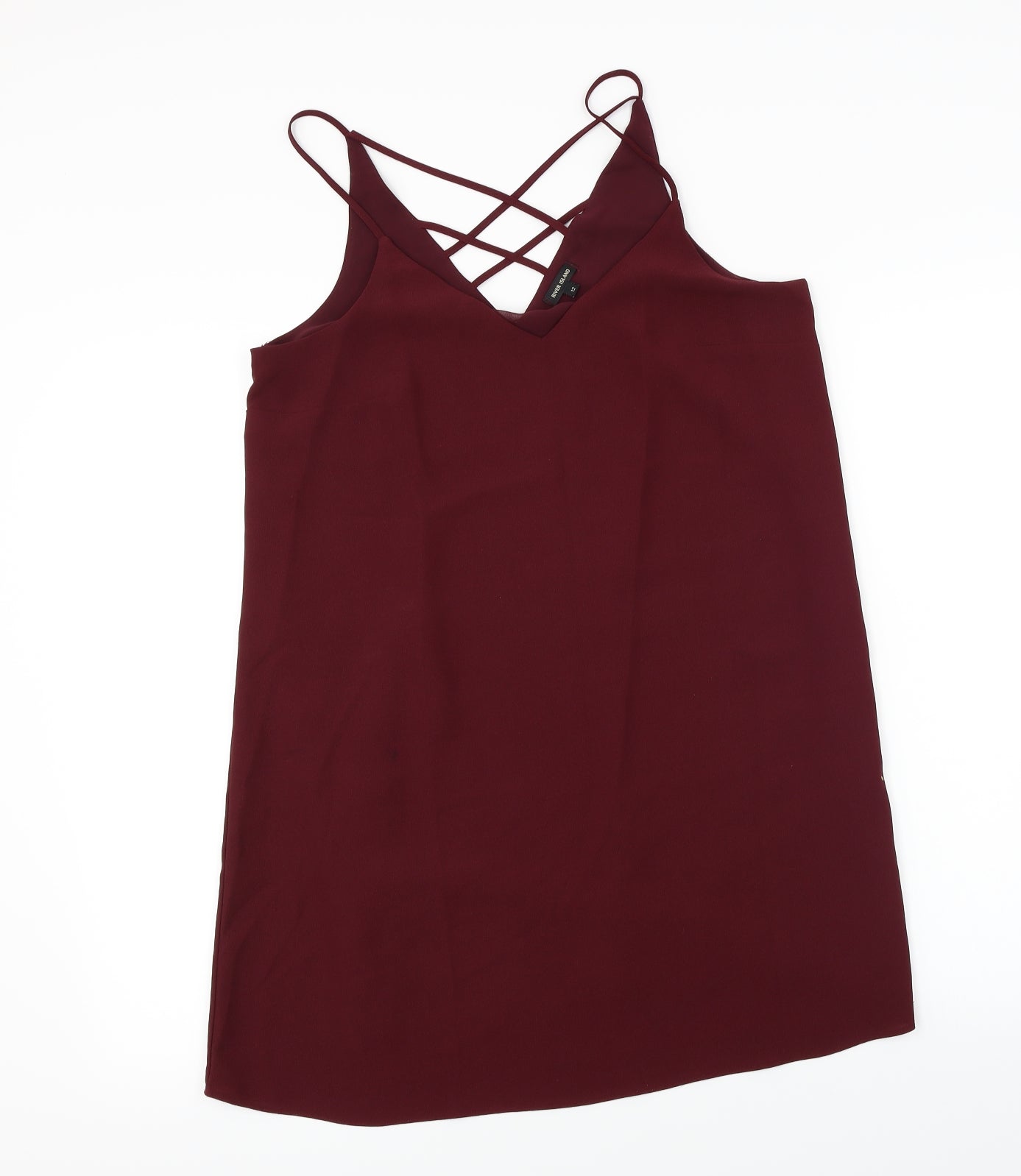 River Island  Womens Red   A-Line  Size 12