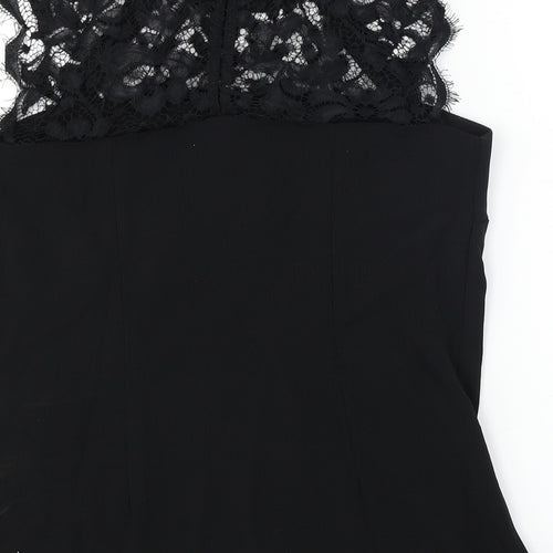 Dorothy Perkins  Womens Black   Basic T-Shirt Size 12
