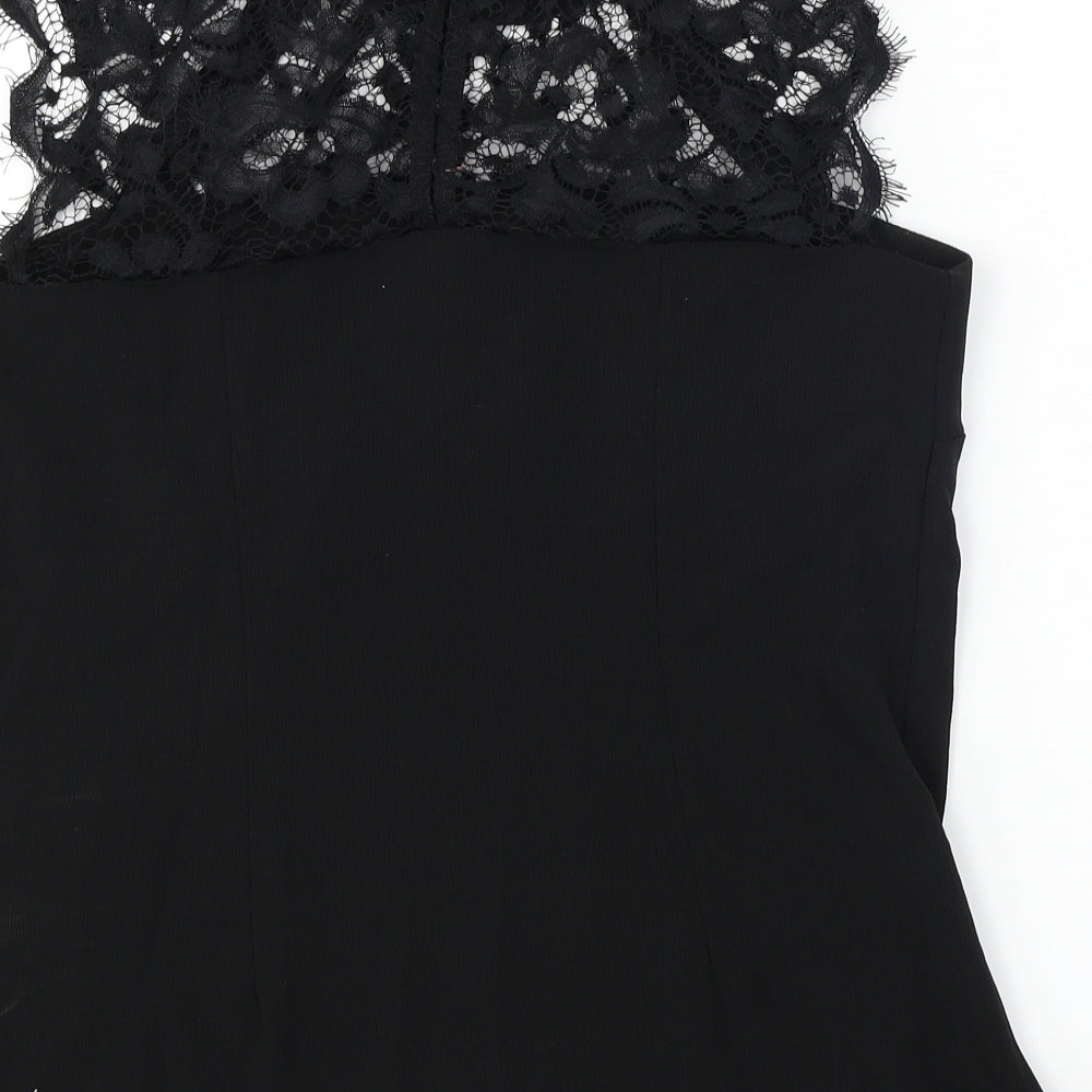 Dorothy Perkins  Womens Black   Basic T-Shirt Size 12