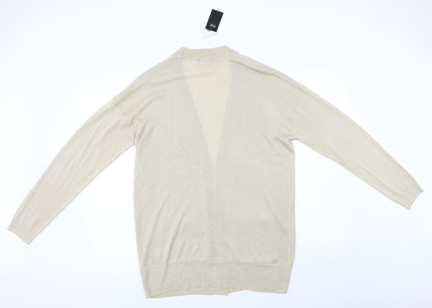F&F  Womens Beige   Cardigan Jumper Size 16