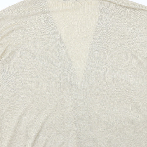 F&F  Womens Beige   Cardigan Jumper Size 16