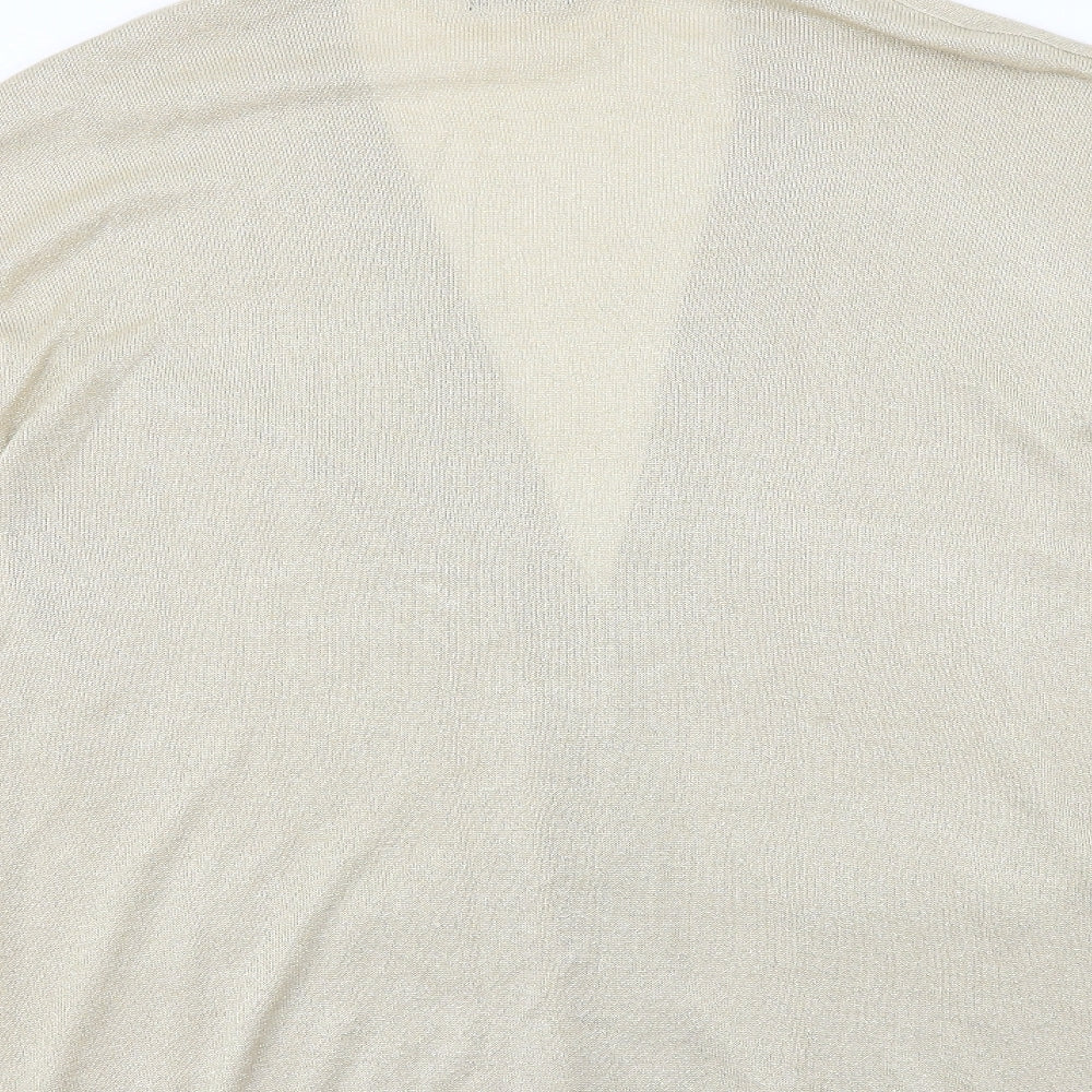 F&F  Womens Beige   Cardigan Jumper Size 16