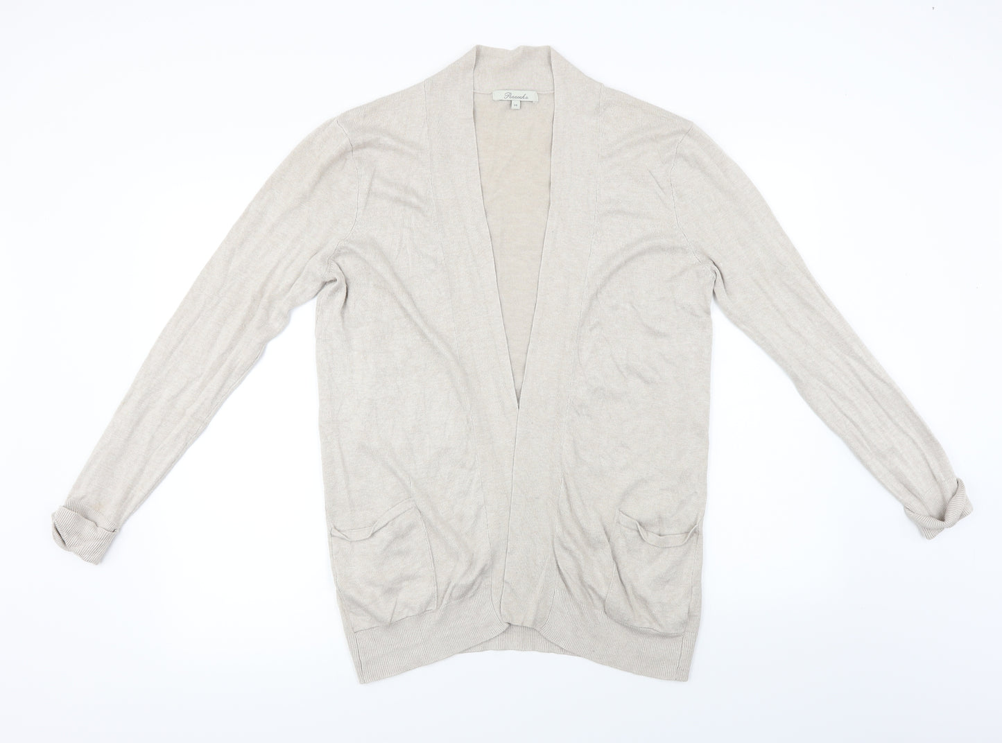 Peacocks  Womens Beige   Cardigan Jumper Size 14