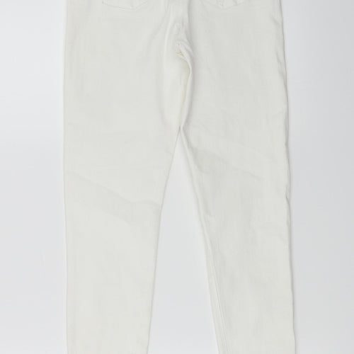 Topshop  Womens White   Skinny Jeans Size 28 in L24 in