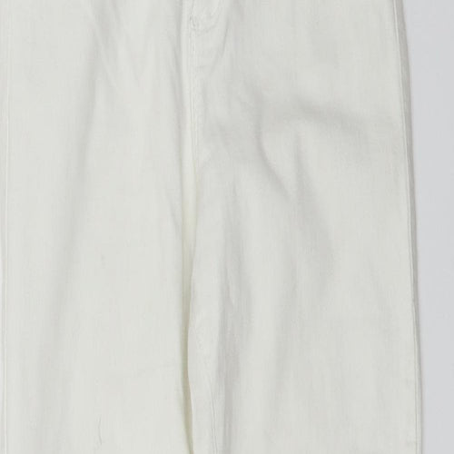 Topshop  Womens White   Skinny Jeans Size 28 in L24 in