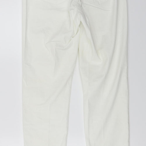 C&A Womens White   Trousers  Size 30 in L27 in