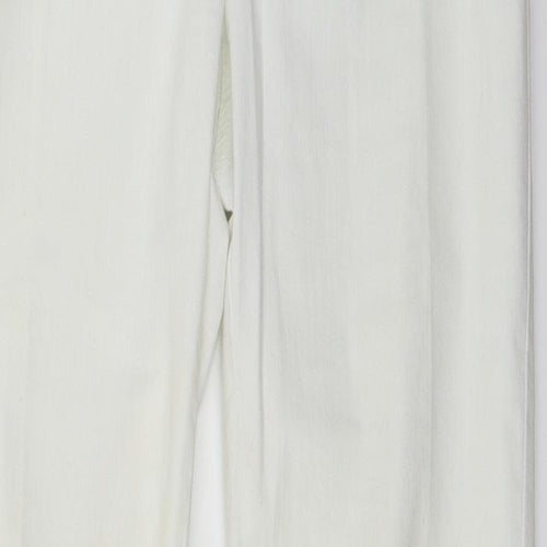 C&A Womens White   Trousers  Size 30 in L27 in