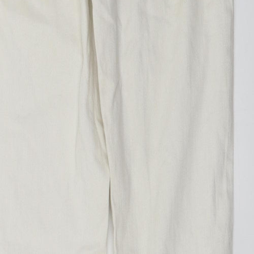 Marks and Spencer  Womens Ivory   Skinny Jeans Size 10 L27 in
