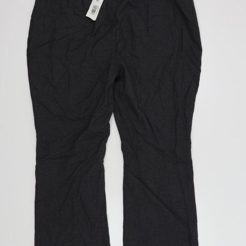 Soon Womens Grey   Trousers  Size 20 in L28 in