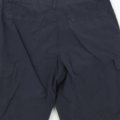 M&S Mens Grey   Bermuda Shorts Size 34 in