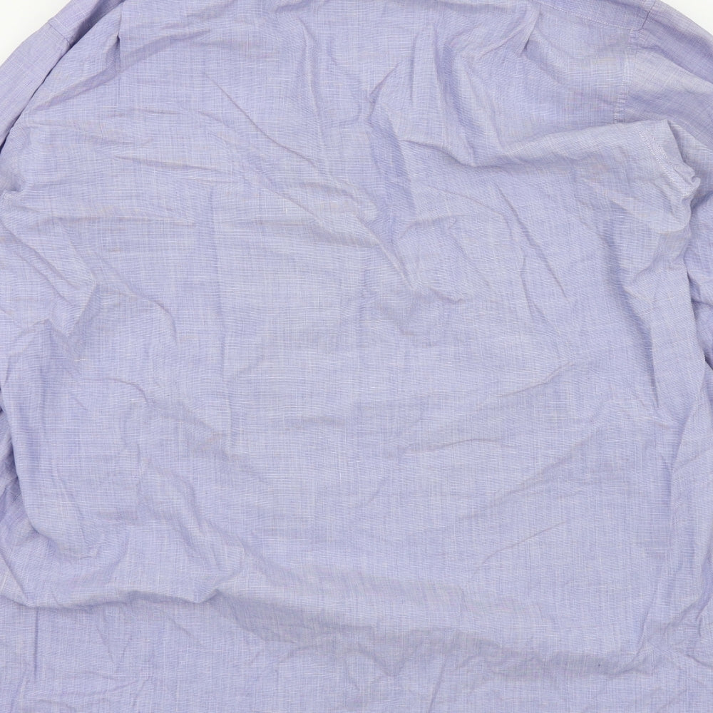 Debenhams Mens Blue    Button-Up Size M
