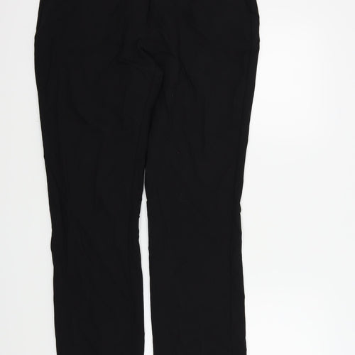F&F Womens Black   Trousers  Size 14 L30 in