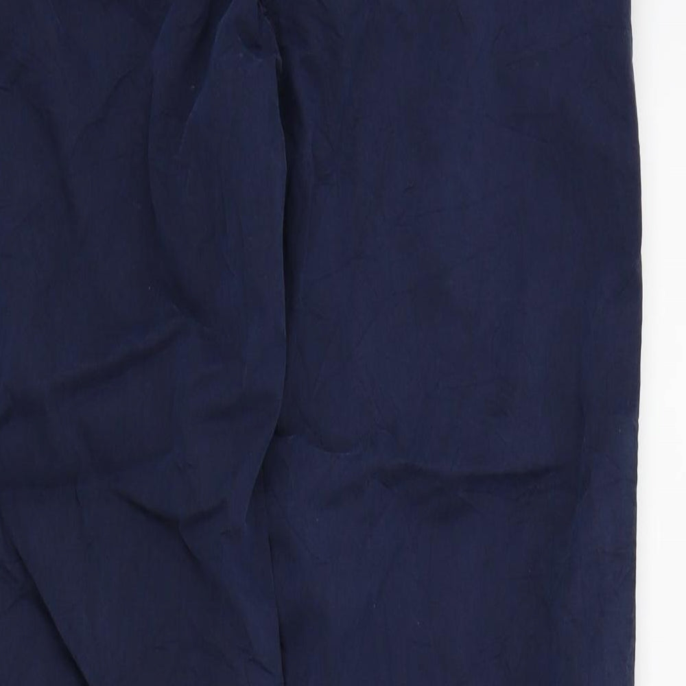 M&S Womens Blue   Trousers  Size 8 L26 in