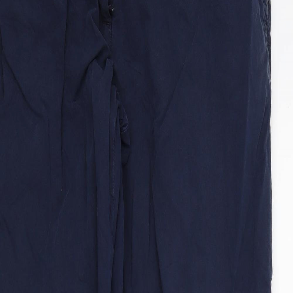 M&S Womens Blue   Trousers  Size 14 L29 in