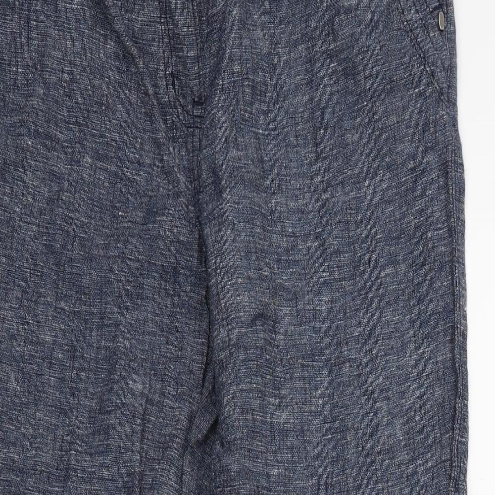 George Womens Blue   Trousers  Size 10 L25 in