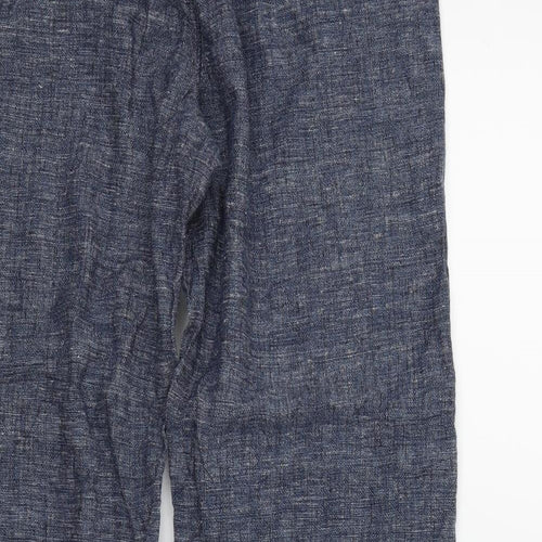 George Womens Blue   Trousers  Size 10 L25 in