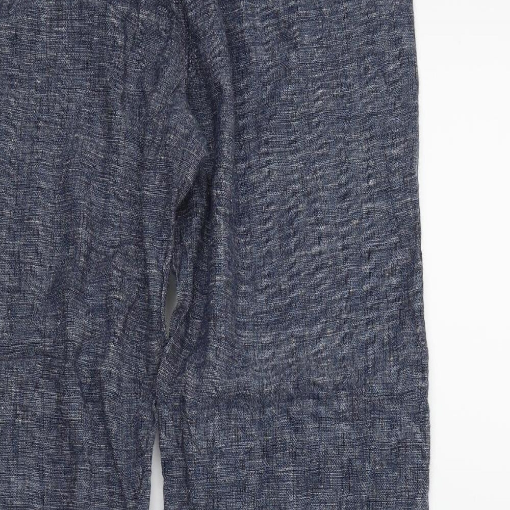 George Womens Blue   Trousers  Size 10 L25 in