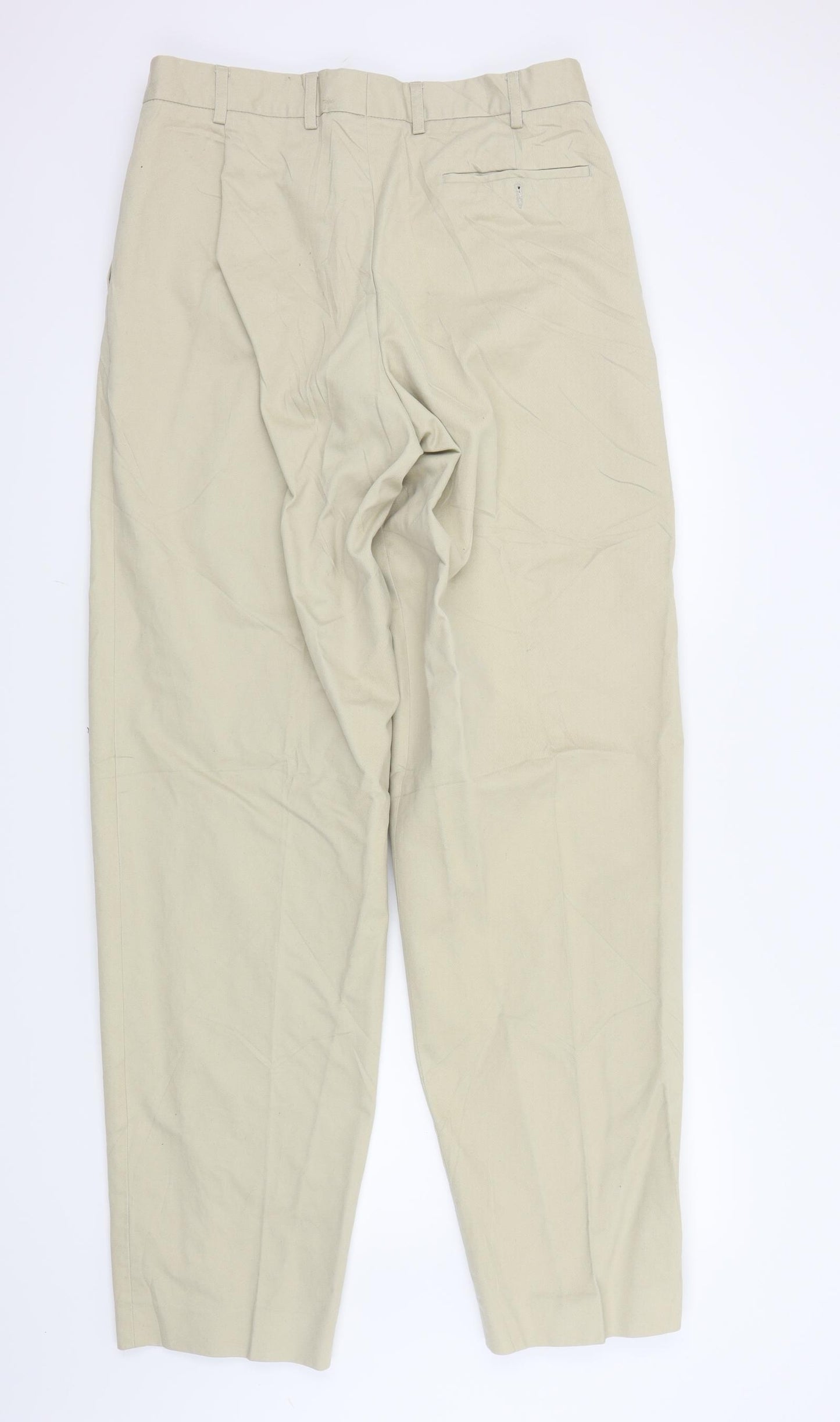 Brand Mens Beige   Trousers  Size 36 L31 in