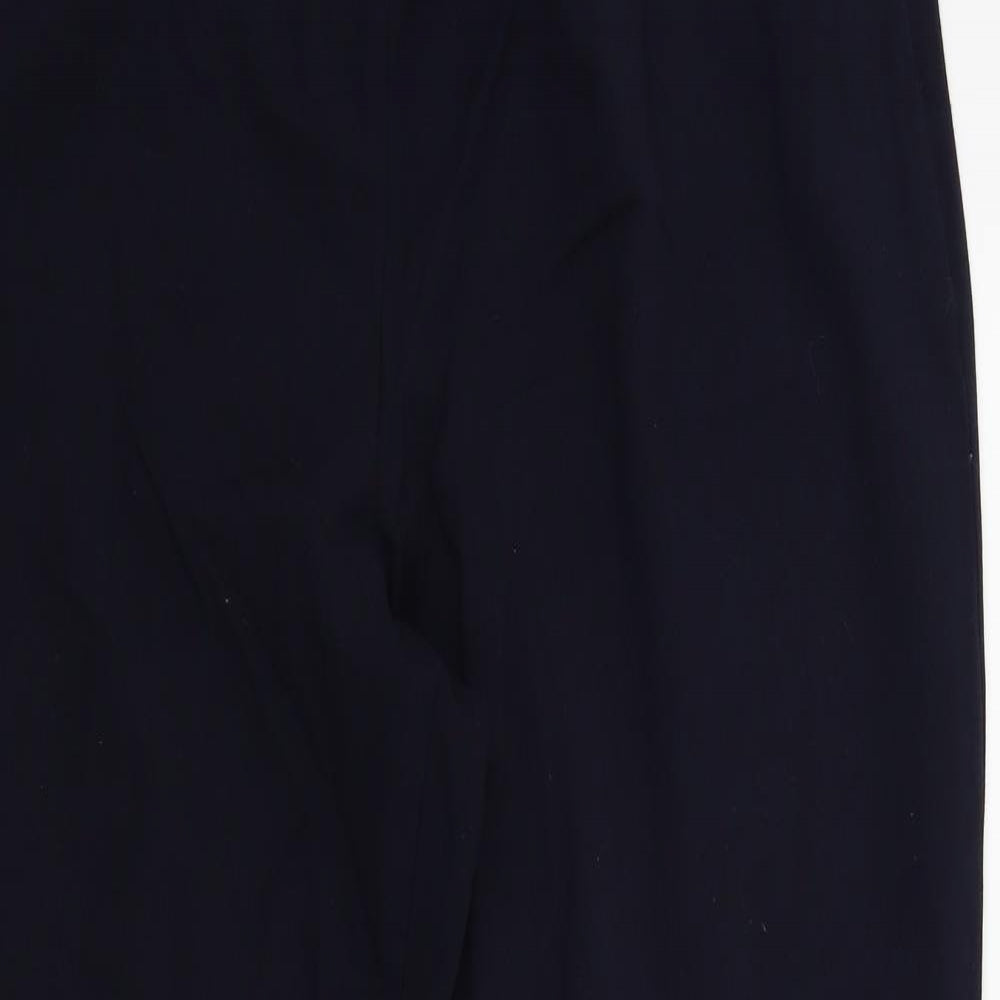 M&S Womens Blue   Sweatpants Trousers Size 16 L27 in
