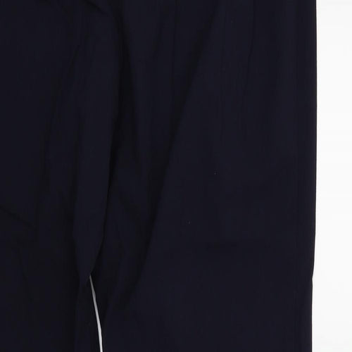 M&S Womens Blue   Sweatpants Trousers Size 16 L27 in