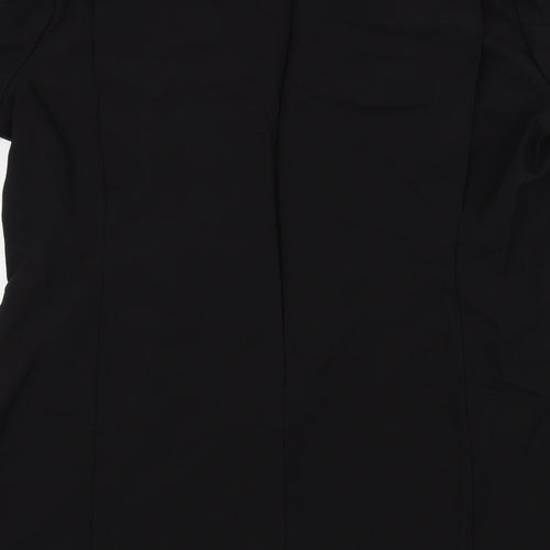 simon jersey Womens Black Colourblock  Tunic Blouse Size 20