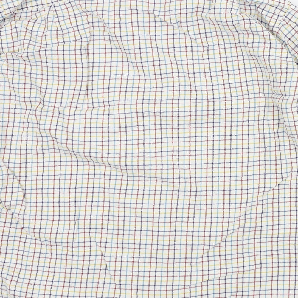 Viyella Mens Multicoloured Check   Button-Up Size XL