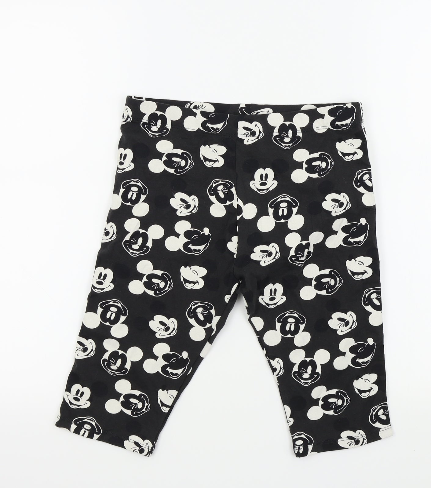 NEXT Girls Black   Bermuda Shorts Size 13 Years - Disney Mickey Mouse