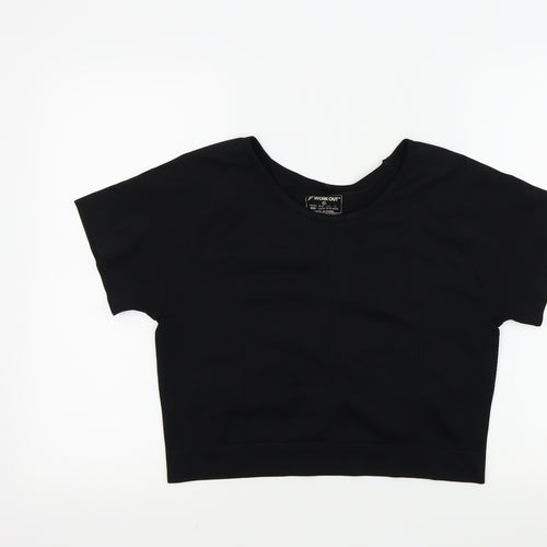 Primark Womens Black   Basic T-Shirt Size 18
