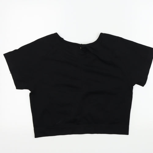 Primark Womens Black   Basic T-Shirt Size 18