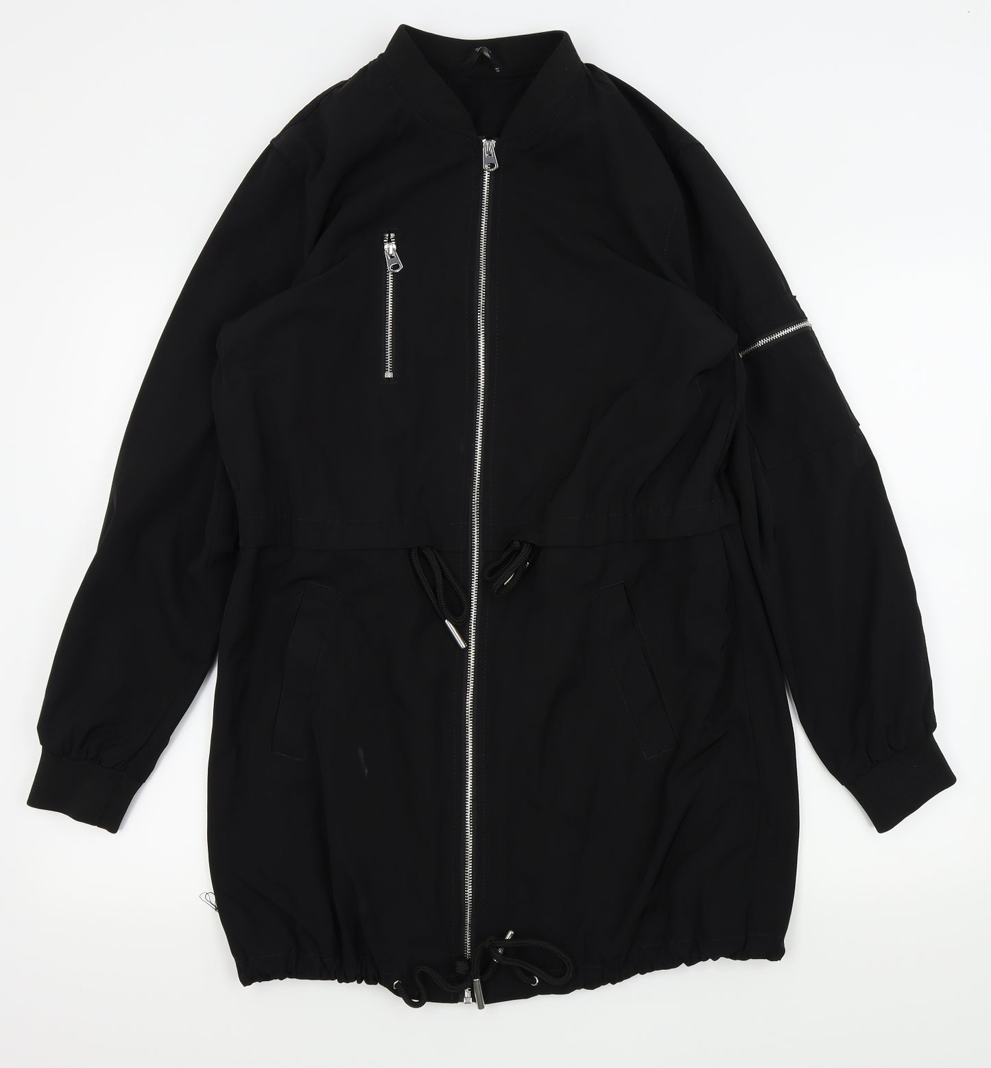 F&F Womens Black   Jacket Coat Size 12