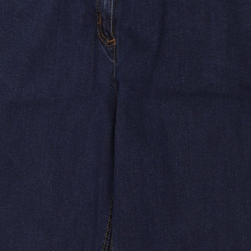 John Baner Womens Blue  Denim Bootcut Jeans Size 26 L31 in