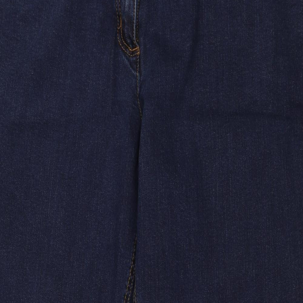 John Baner Womens Blue  Denim Bootcut Jeans Size 26 L31 in